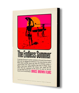 The Endless Summer - Movie - Canvas Wall Art Framed Print - Various Sizes