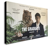 The Graduate - Movie - Canvas Wall Art Framed Print. Various Sizes