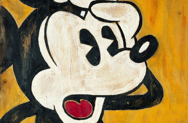 Mickey Mouse Vintage Canvas Wall Art Print - Various Sizes