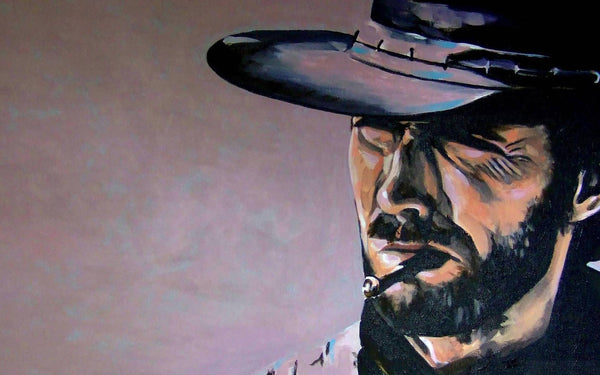 Clint Eastwood The Good The Bad And The Ugly Canvas Wall Art Print - Various Sizes