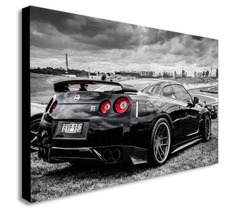 Nissan Skyline Fast And Furious Canvas Wall Art Print - Various Sizes