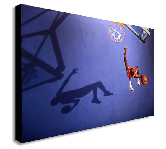 Michael Jordan Canvas Wall Art Framed Print - Various Sizes