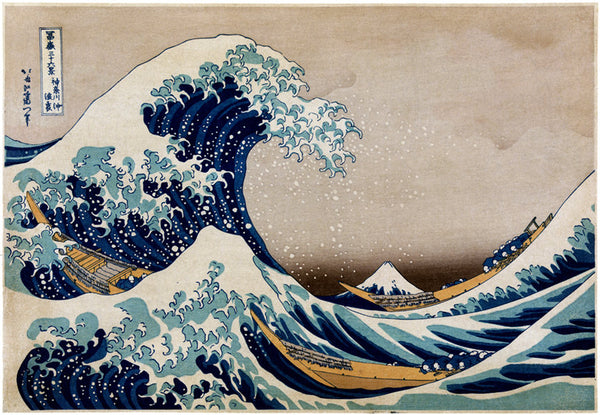 The Great Wave off Kanagawa Canvas Wall Art Print -Various Sizes