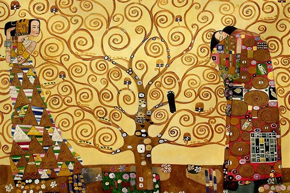 Tree Of Life Gustav Klimt Canvas Wall Art Print - Various Sizes