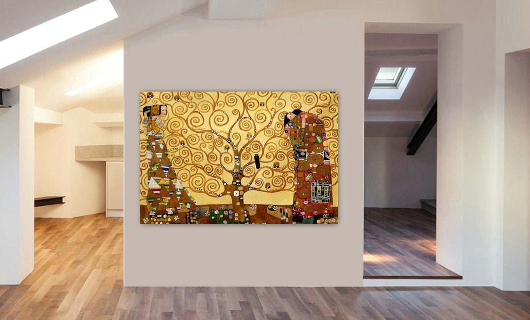 Tree Of Life Gustav Klimt Canvas Wall Art Print - Various Sizes