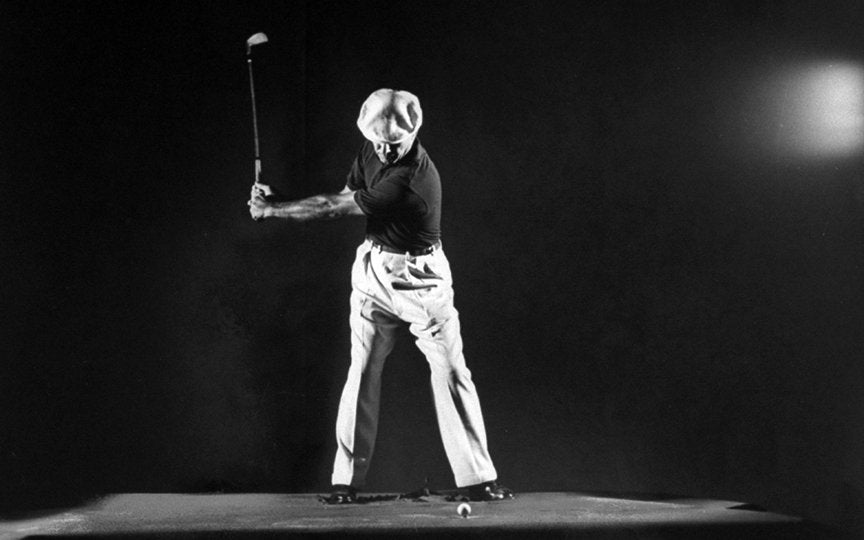Ben Hogan - Iconic Golfer - Canvas Wall Art Framed Print  - Various sizes