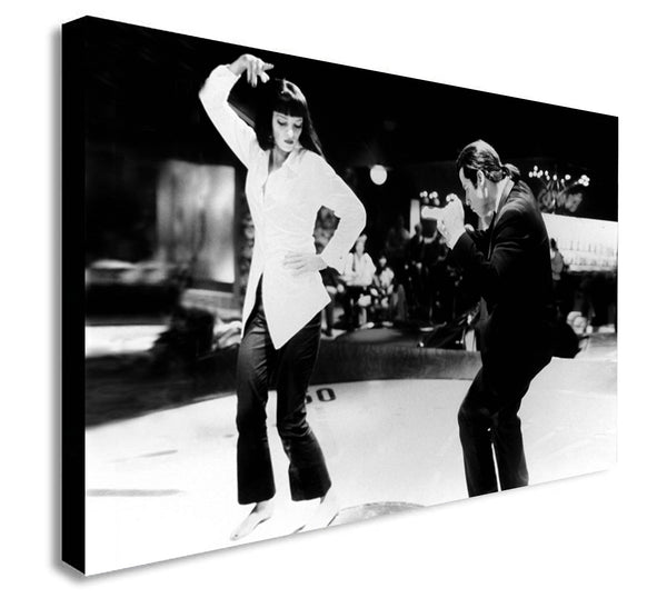 Pulp Fiction - Dance Twist Contest - Canvas Wall Art Print. Various Sizes