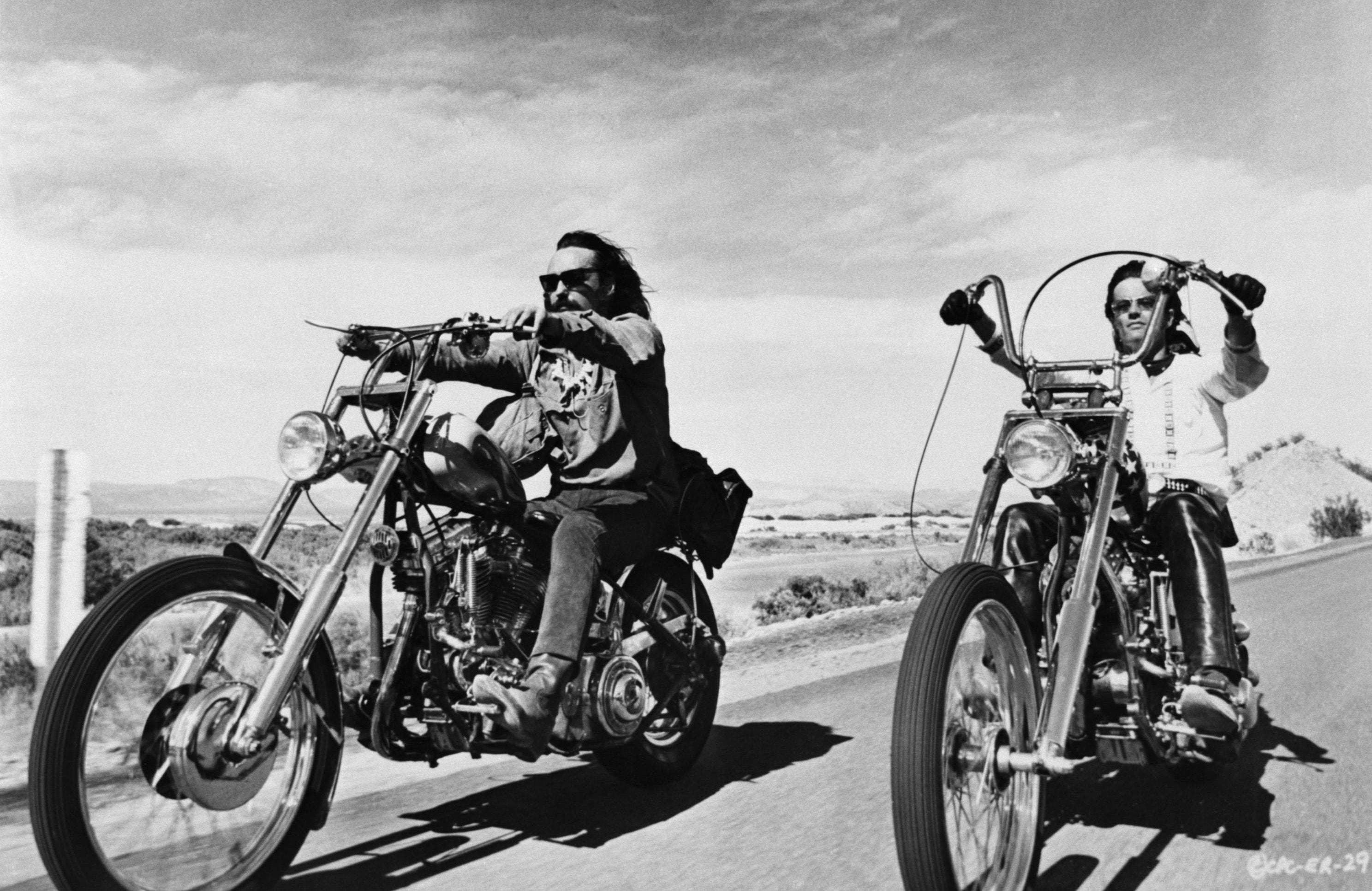 Easy Rider - 1969 Iconic Bike Movie - Canvas Wall Art - Various sizes