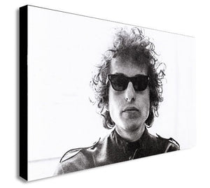 Bob Dylan - Canvas Wall Art Framed Print - Various Sizes