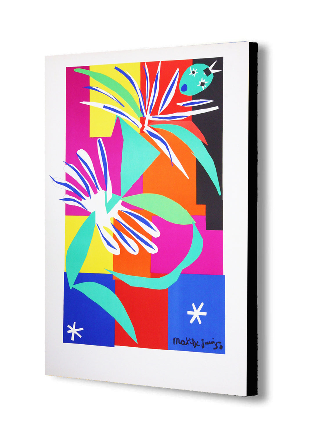 The Creole Dancer by Henri Matisse - Canvas Wall Art Framed Print - Various Sizes
