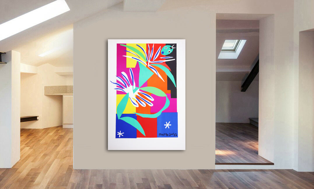 The Creole Dancer by Henri Matisse - Canvas Wall Art Framed Print - Various Sizes
