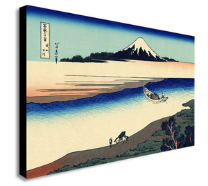 Bushu Tamagawa Japanese - Canvas Wall Art Framed  Print - Various Sizes